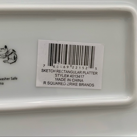 Disney Sketchbook Series 13” Rectangular Platter - Picture 16 of 16